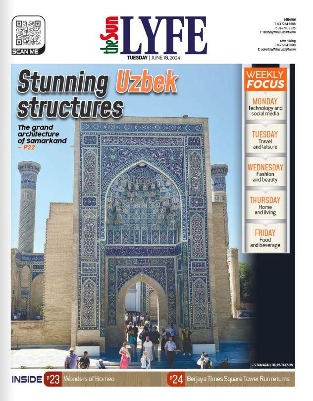 "The Sun" gazetasi: Samarqand shahrining ulug'vorligi va mahobati sayyohlarni maftun etishda davom etmoqda